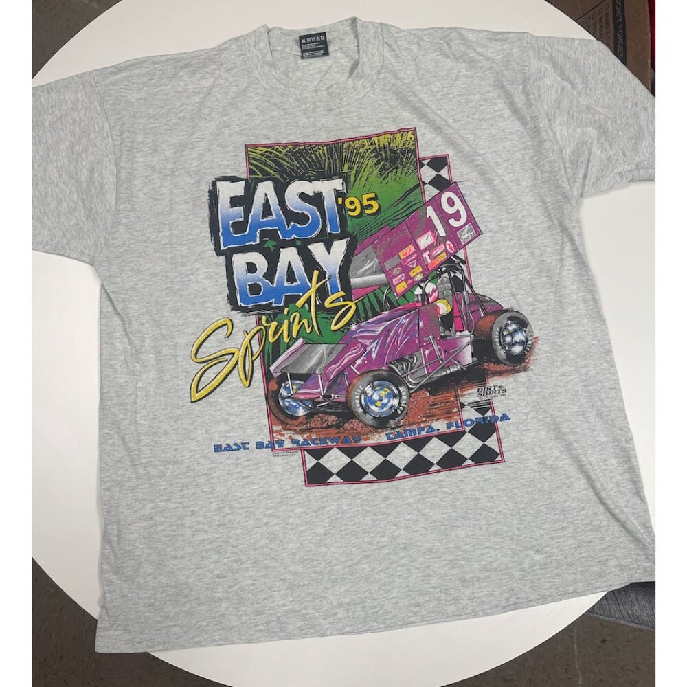 East Bay Sprints Gray Graphic T-Shirt